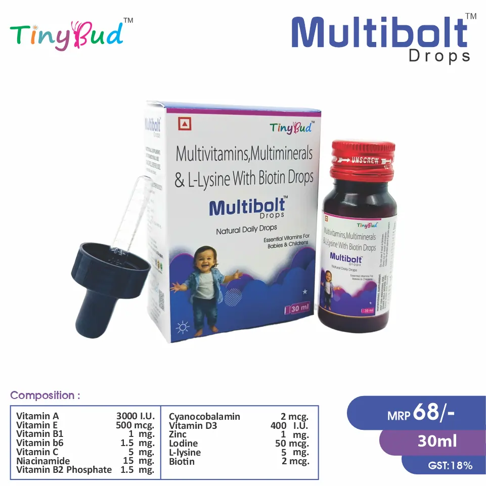 Multivitamin Drop at the best price in PCD Pharma Franchise for Nutritional Support.